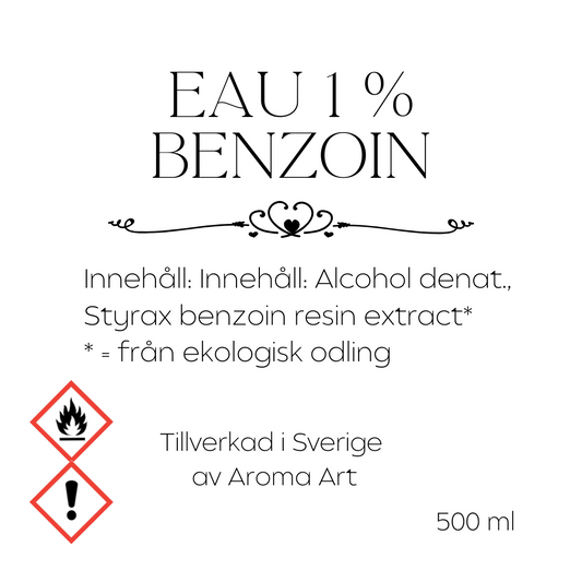 Eau Benzoin 1% - Parfymråvara