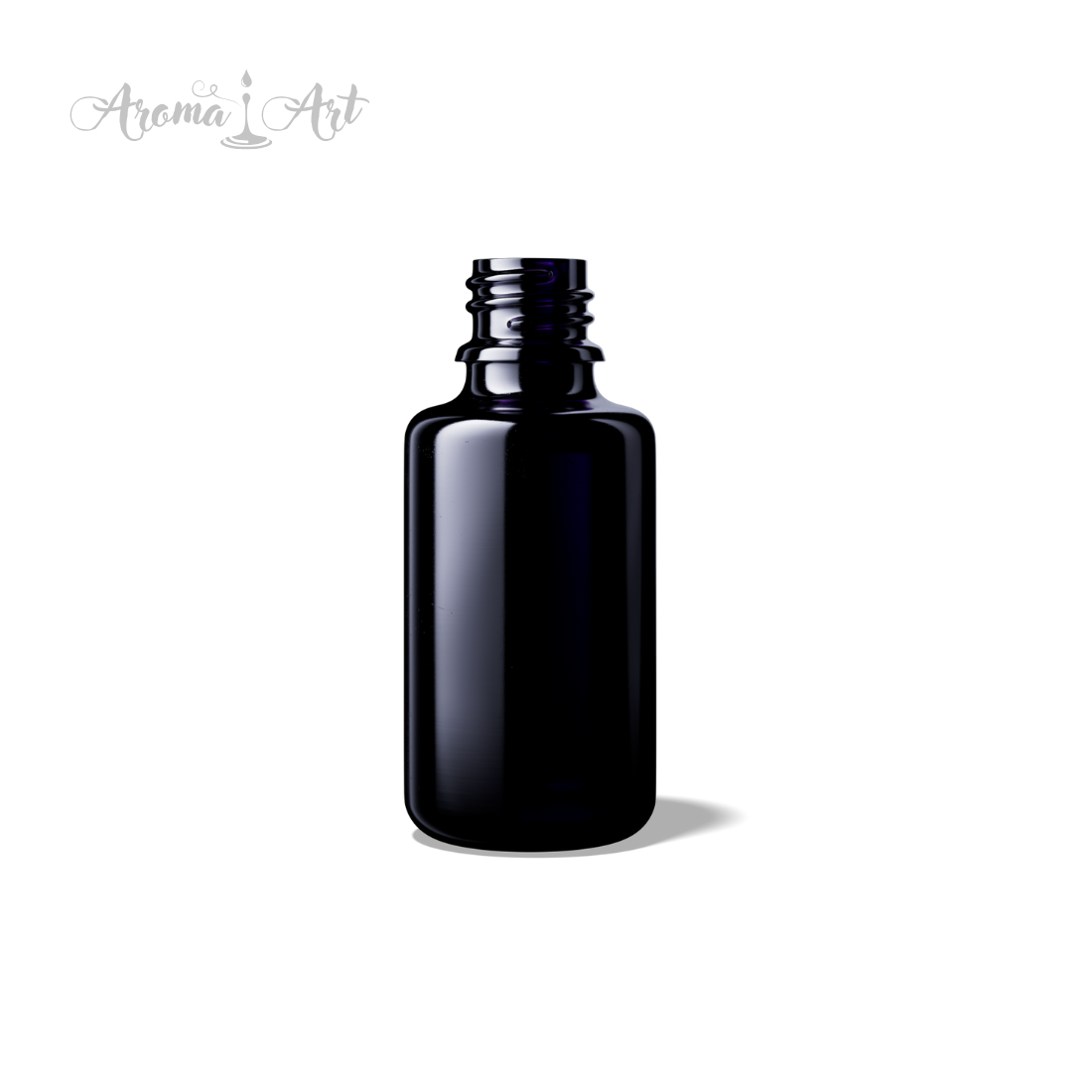 Parfymflaska 50 ml, mörkt glas, med spraymunstycke