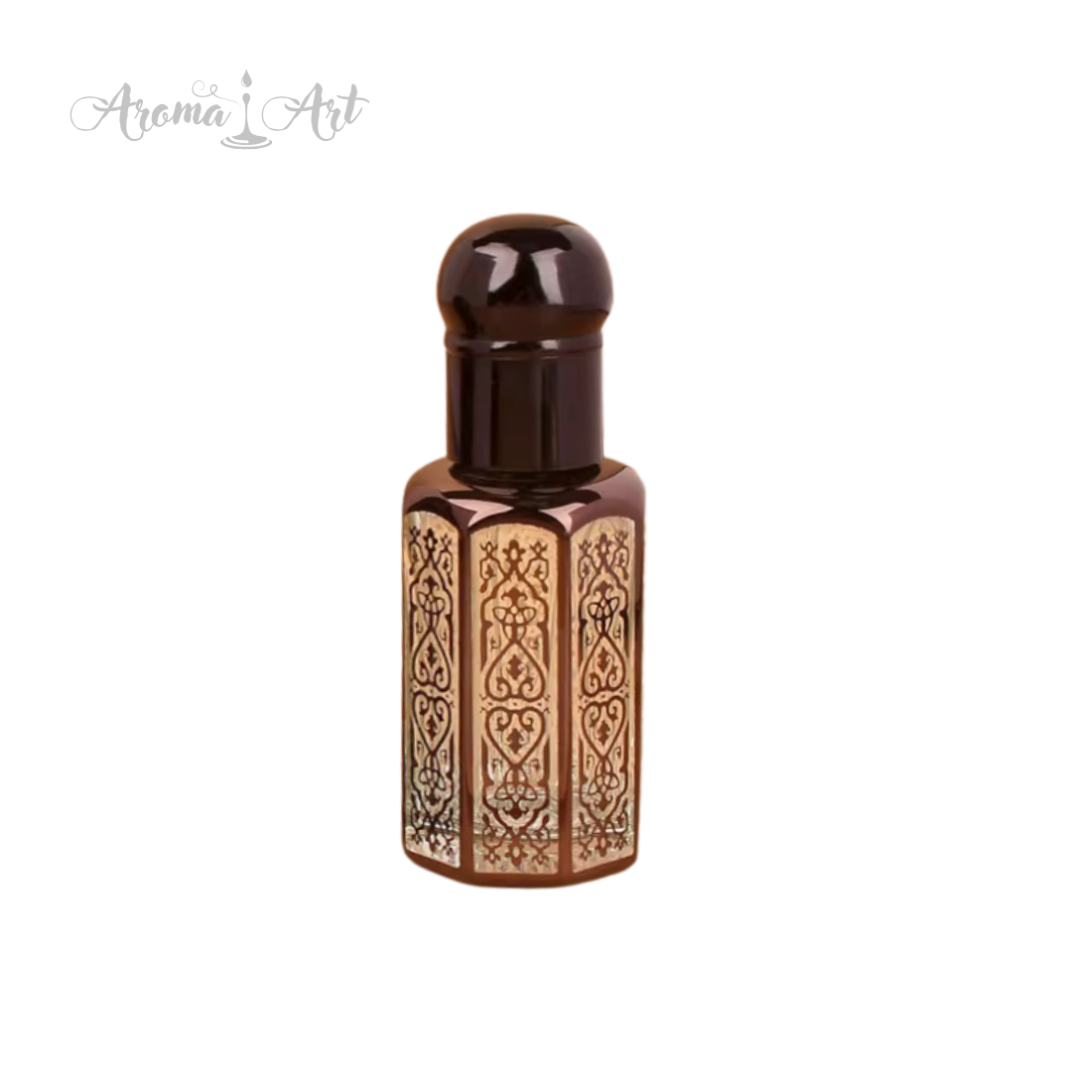 Parfymflaska 12 ml, orientalisk stil med roll-on
