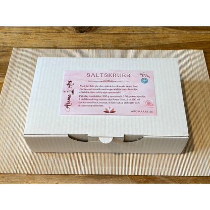 Saltskrubb, gör-det-själv