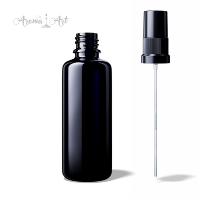 Parfymflaska 30 ml, mörkt glas, med spraymunstycke