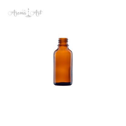 Glasflaska mörkt glas